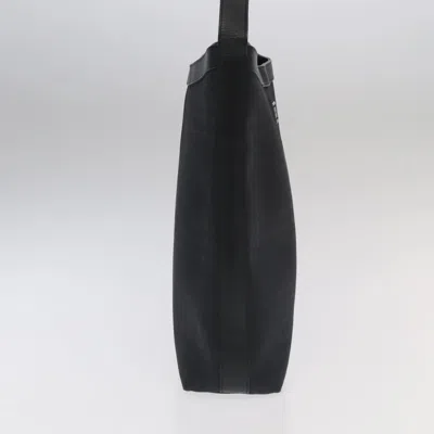 Pre-owned Burberry Black Canvas Shoulder Bag ()