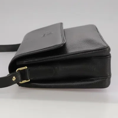 Pre-owned Burberry Black Leather Shoulder Bag ()