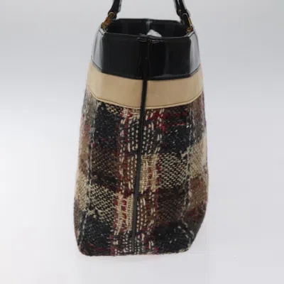 Pre-owned Burberry Brown Canvas Tote Bag ()