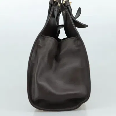 Pre-owned Burberry Nova Check Beige Canvas Shoulder Bag ()