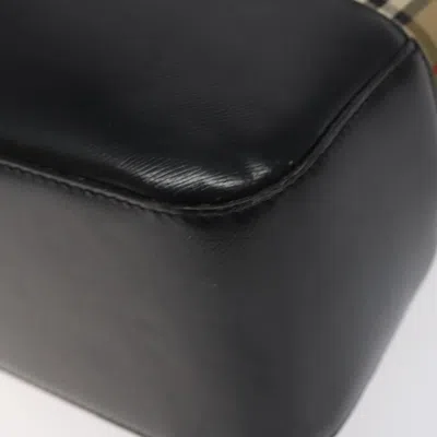 Pre-owned Burberry Nova Check Beige Canvas Tote Bag ()