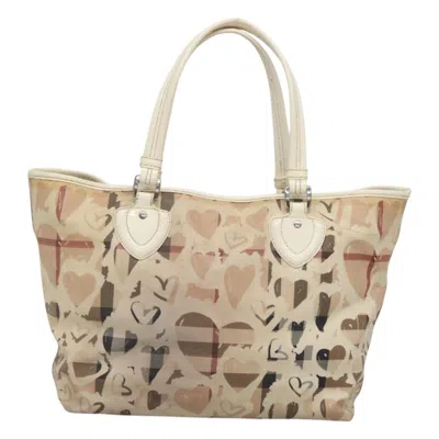 Pre-owned Burberry Nova Check Multicolour Canvas Tote Bag ()