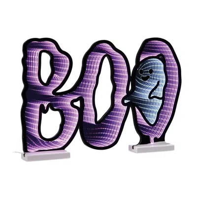Melrose International Boo/ghost Ekkolight 23.5"l - Purple, Black, White