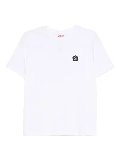 Kenzo Boke Flower 2.0 T-shirt With Embroidery In Red