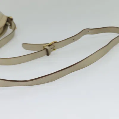 Pre-owned Celine Céline Vintage Beige Leather Shoulder Bag ()