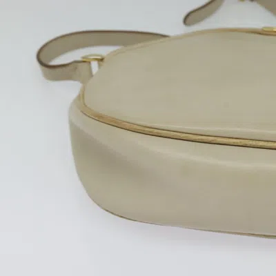 Pre-owned Celine Céline Vintage Beige Leather Shoulder Bag ()