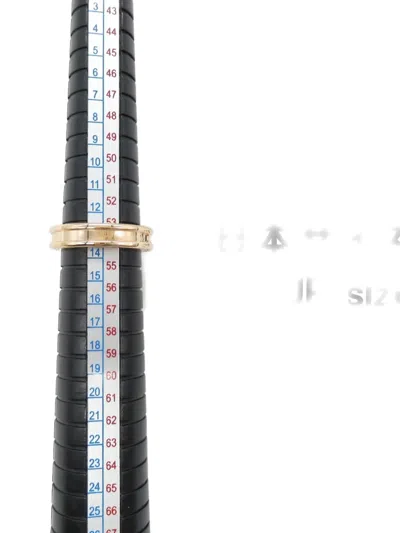 Pre-owned Bvlgari 2010s 18k Rose Gold B.zero1 Ring In Pink