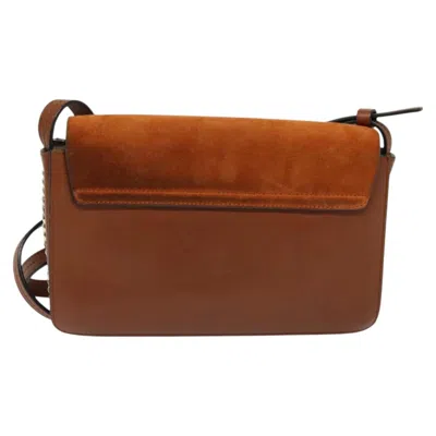Pre-owned Chloé Faye Brown Leather Shoulder Bag ()