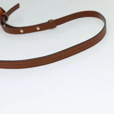 Pre-owned Chloé Faye Brown Leather Shoulder Bag ()