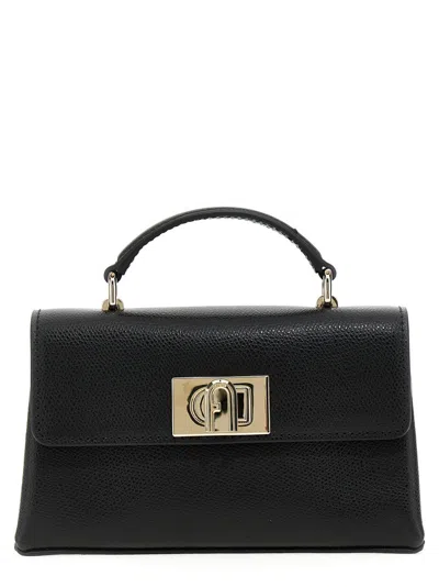Furla '1927 Mini M' Handbag In Black