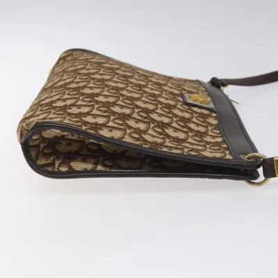 Pre-owned Dior Beige Canvas Shoulder Bag ()