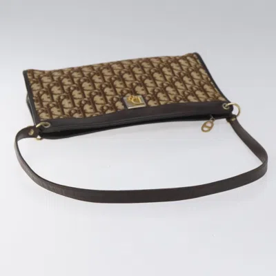 Pre-owned Dior Beige Canvas Shoulder Bag ()