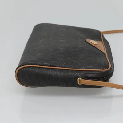 Pre-owned Dior Honeycomb Black Canvas Shoulder Bag ()
