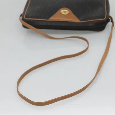 Pre-owned Dior Honeycomb Black Canvas Shoulder Bag ()