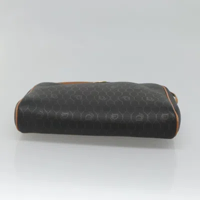 Pre-owned Dior Honeycomb Black Canvas Shoulder Bag ()