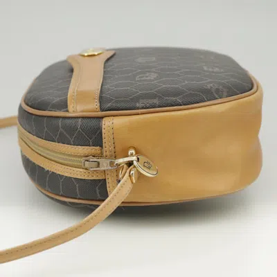 Pre-owned Dior Honeycomb Black Canvas Shoulder Bag ()