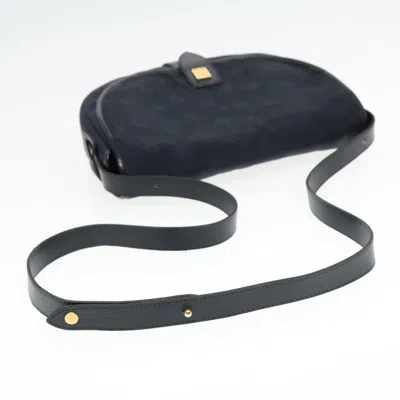 Pre-owned Dior Navy Canvas Shoulder Bag ()