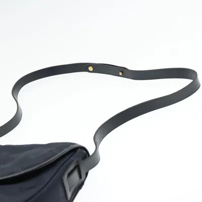 Pre-owned Dior Navy Canvas Shoulder Bag ()