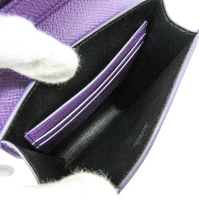 Pre-owned Dunhill Cadogan Purple Leather Shoulder Bag ()