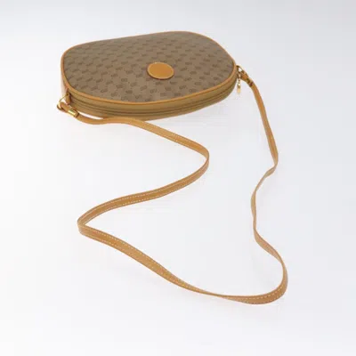 Pre-owned Gucci Gg Canvas Beige Canvas Shoulder Bag ()