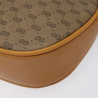 Pre-owned Gucci Gg Canvas Beige Canvas Shoulder Bag ()