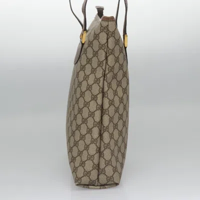 Pre-owned Gucci Gg Canvas Beige Canvas Shoulder Bag ()