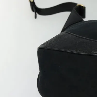 Pre-owned Gucci Gg Canvas Black Canvas Shoulder Bag ()