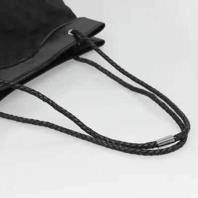 Pre-owned Gucci Gg Canvas Black Canvas Tote Bag ()