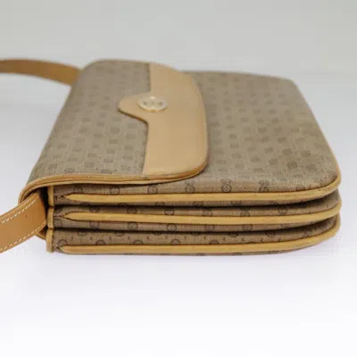 Pre-owned Gucci Micro Small Gg Canvas Beige Canvas Shoulder Bag ()