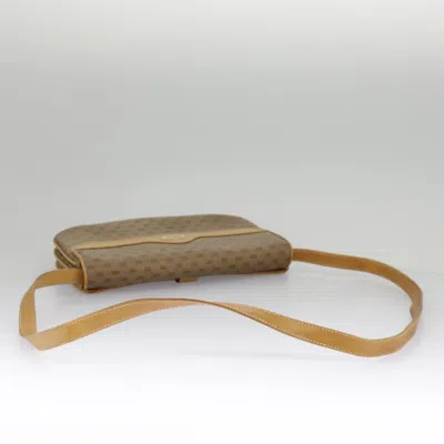 Pre-owned Gucci Micro Small Gg Canvas Beige Canvas Shoulder Bag ()