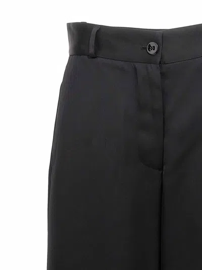 Jil Sander Fluid Trousers In Black