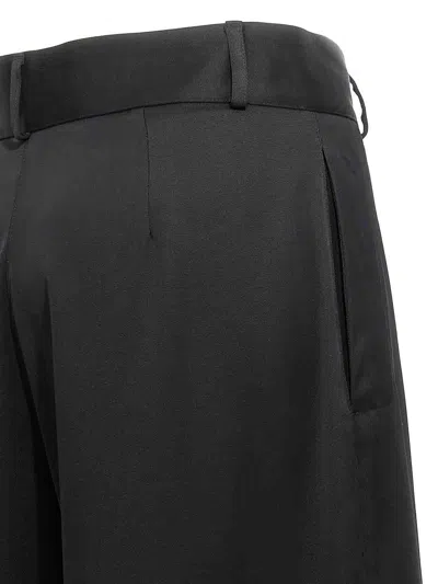 Jil Sander Fluid Trousers In Black