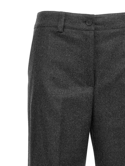 P.a.r.o.s.h Grey Cargo Pants In Gray