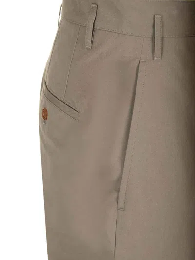 Vivienne Westwood M Cropped Cruise Trousers In Beige