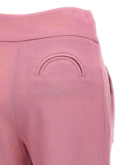 Blazé Milano Trousers Chic High Waist In Pink