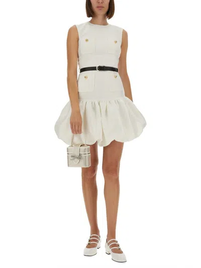 Self-portrait Self Portrait Women Taffeta Mini Dress In White
