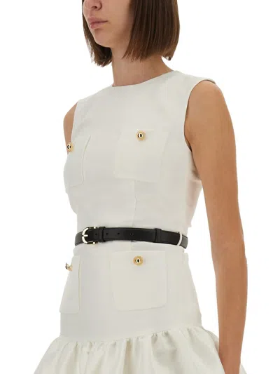 Self-portrait Self Portrait Women Taffeta Mini Dress In White
