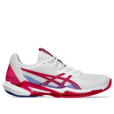 Asics (wmns)  Solution Speed Ff 3 'white Bright Rose' In Multi