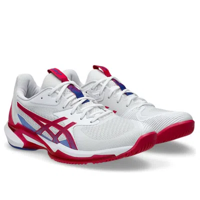 Asics (wmns)  Solution Speed Ff 3 'white Bright Rose' In Multi