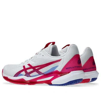 Asics (wmns)  Solution Speed Ff 3 'white Bright Rose' In Multi
