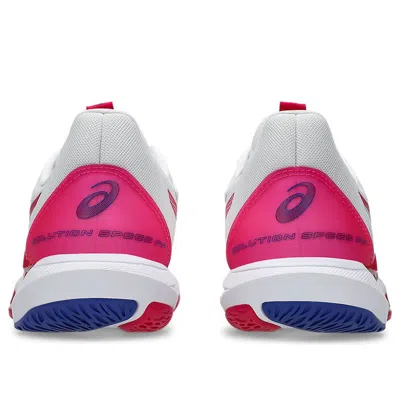 Asics (wmns)  Solution Speed Ff 3 'white Bright Rose' In Multi