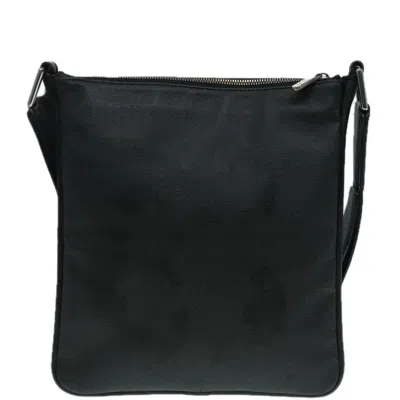 Pre-owned Loewe Anagram Black Leather Shoulder Bag ()