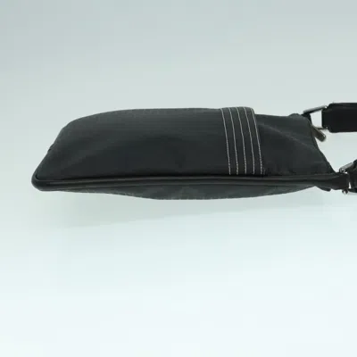 Pre-owned Loewe Anagram Black Leather Shoulder Bag ()