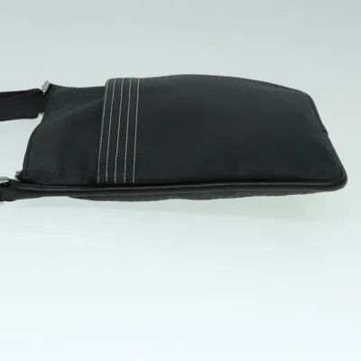 Pre-owned Loewe Anagram Black Leather Shoulder Bag ()