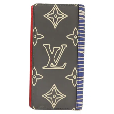 Pre-owned Louis Vuitton Brazza Brown Canvas Wallet  ()