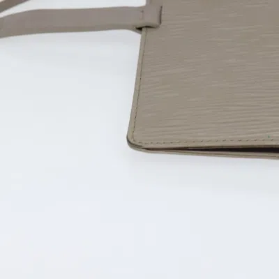 Pre-owned Louis Vuitton Brown Leather Clutch Bag ()