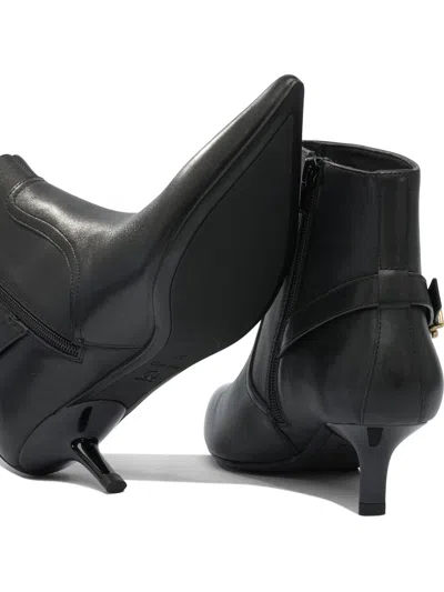 Pinko Booties With Love Birds Logo On The Strap