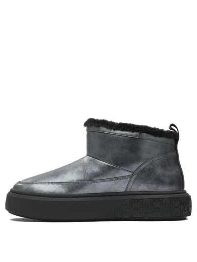 Pinko Yoko 22 Leather Ankle Boots