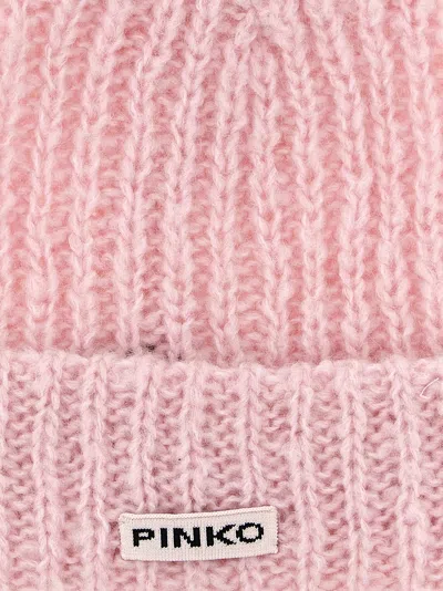 Pinko Ribbed-knit Beanie