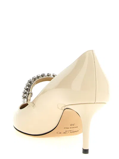 Jimmy Choo Bing 85 Crystal-embellished Pumps In Patent Leather